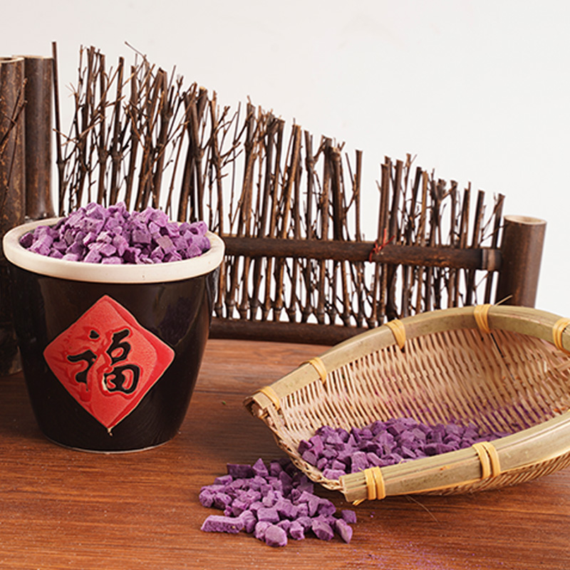 Zamrznite osušeni ljubičasti slatki krumpir Zamrznite osušeni ljubičasti slatki krumpir